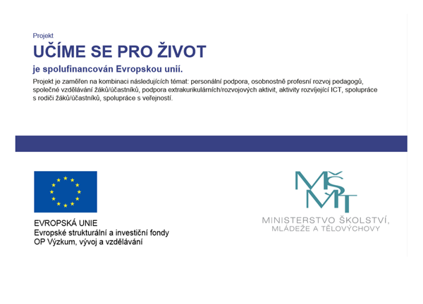 ZŠ Mikulášovice - Projekt Učíme se pro život